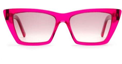 pink ysl glasses|SUNGLASSES .